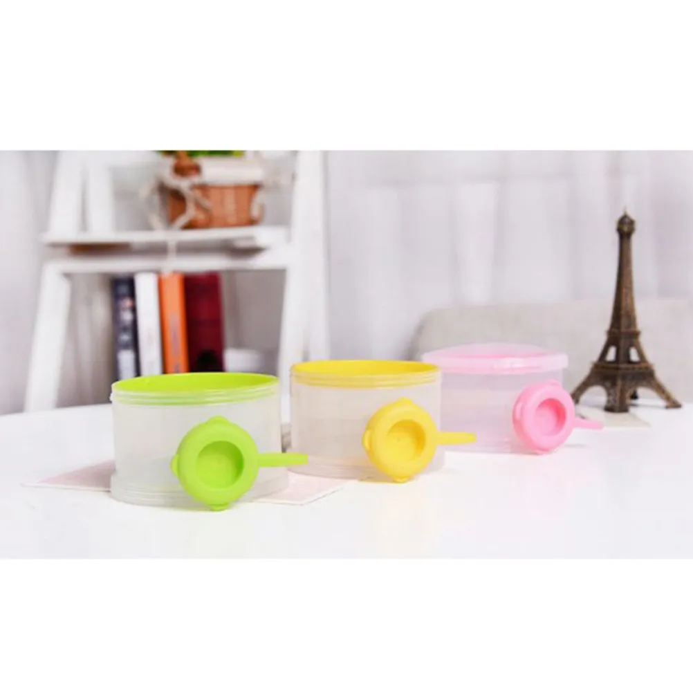 

Портативный дозатор для детской смеси на 3 отделения, контейнер для сухого молока из пищевого полипропилена, штабелируемый, для путешествий, для хранения овсянки и орехов