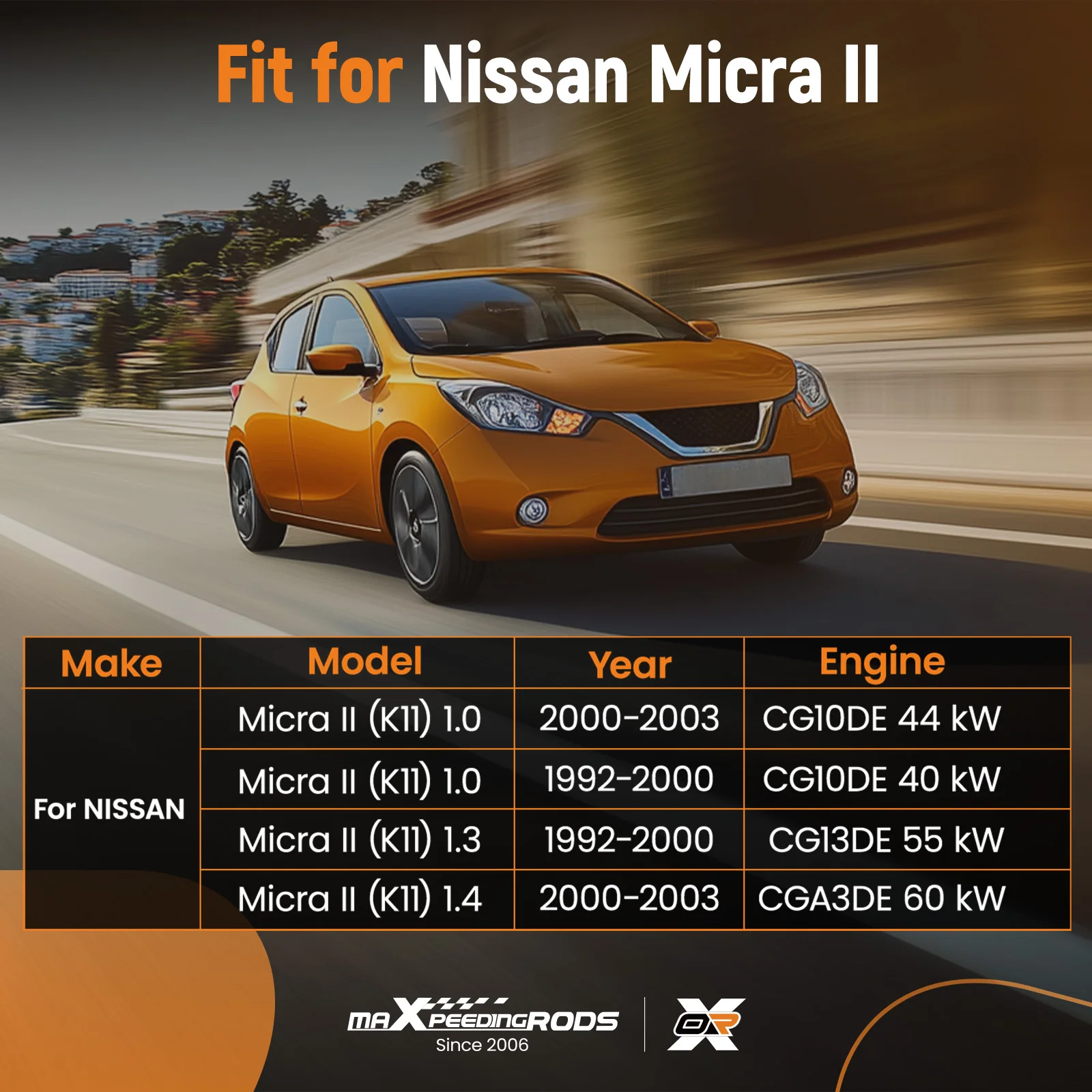 Zünd verteiler für Nissan Micra II K11 2.4i 16V 2011-2016 22100-41b01 – Detail 3