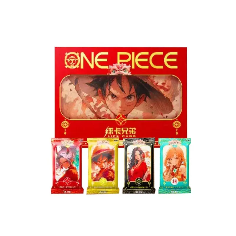 

Luffy New Year's Model Collection Cards Graded Manga Card Trading Gift Cards Games For Children Playing Anime Cards