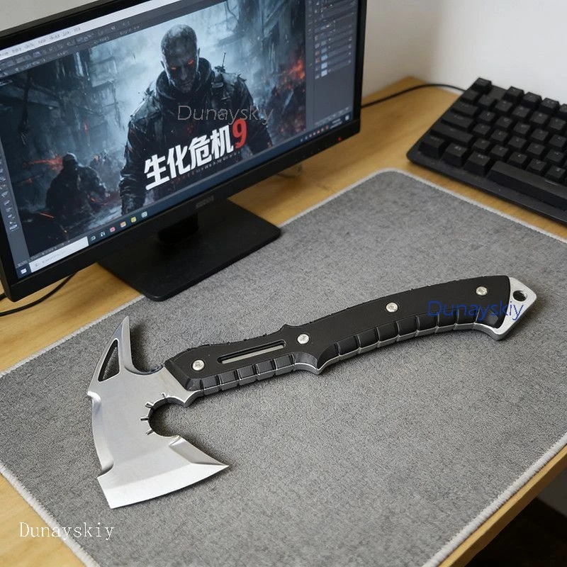 Re9 REQ Leon Cosplay Evil Requ - огляд і ціна Cosplay Prop Axe