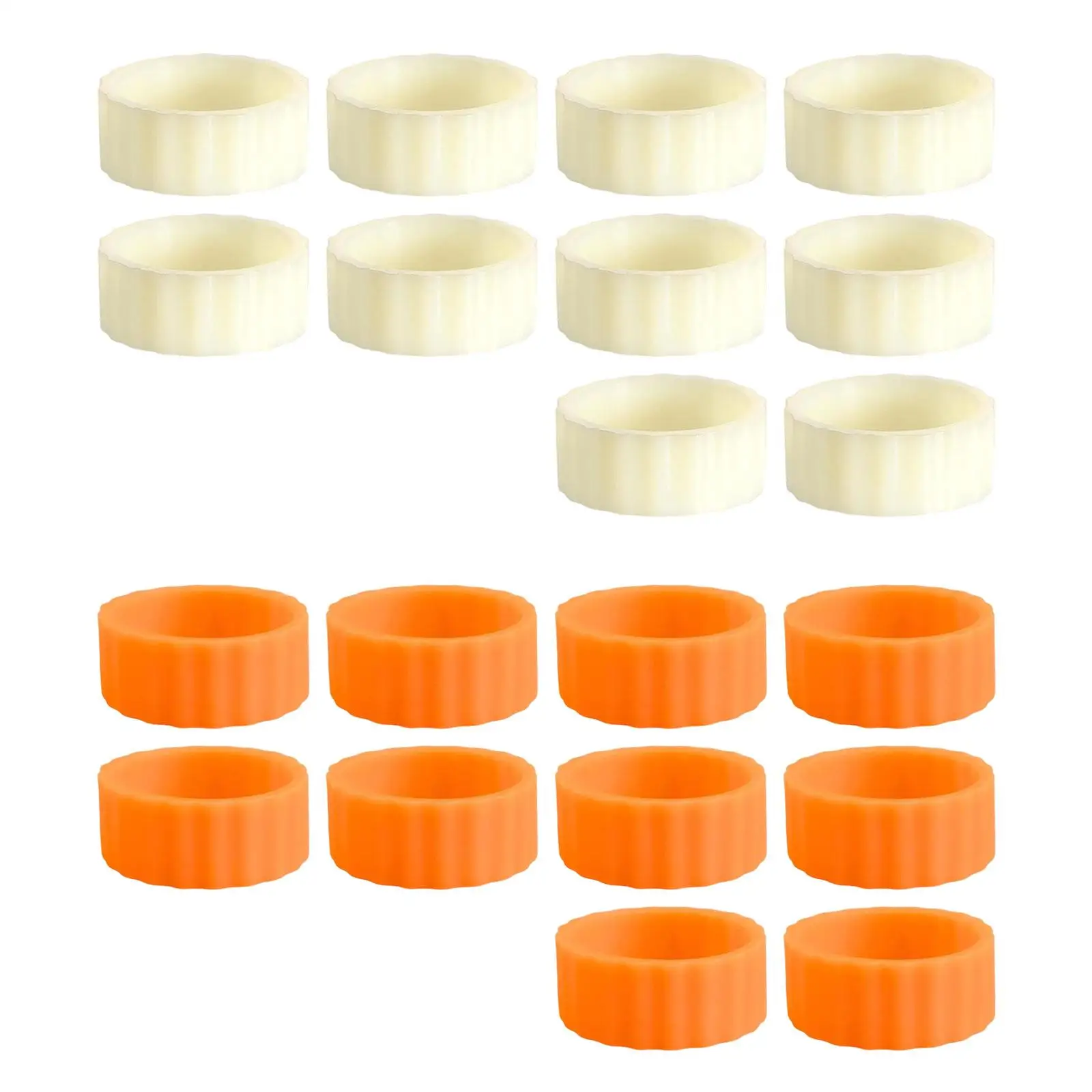 10 Pieces Candle Grippers Non Slip Accessories Washer Gaskets Stabilizer Candle Holder Adapter for Home Weddings Festivals Decor