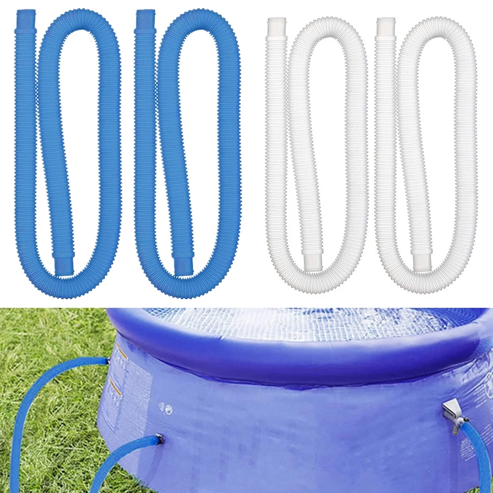 2pcs 32mm Pool Hose For 1-1/4 Inch Above Ground Pool Filtration Pump Replacement Hose Filter Pump Swimming Pool Parts