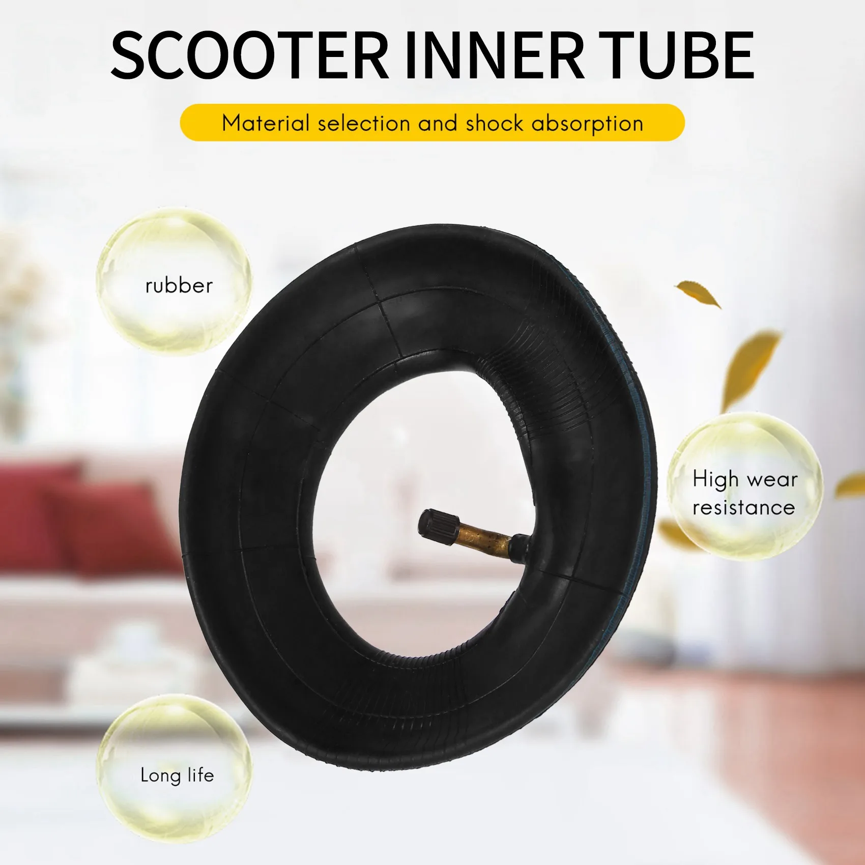 [B25B!】 2 Pack Of Inner Tubes 200X50 8Inch X 2Inch For Razor E100 E200 Schwinn Bladez Mongoose