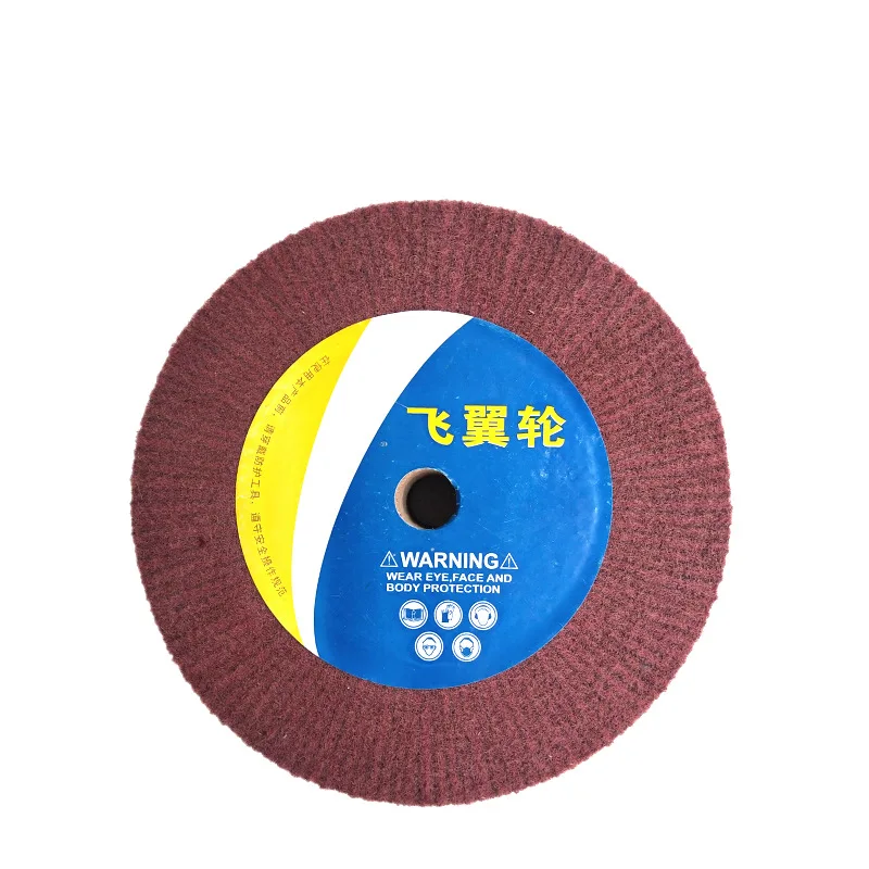 Imagem -04 - Scotch Brite Polishing Wheel Disco de Fibra de Nylon Non-woven Flap Brush Vermelho e Verde 25 mm 50 mm 100 mm 125 mm 150 mm 200 mm 250 mm 1pc