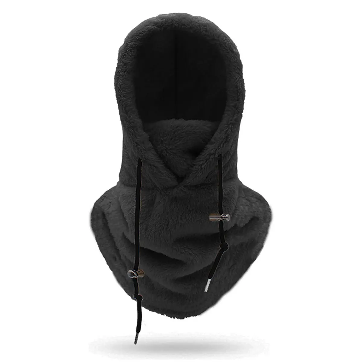 Sturmhaube, windabweisende Winter-Gesichtsmaske, Fleece-Skimaske für Männer und Frauen, warme Gesichtsbedeckung, Mütze, Schal – Detail 5