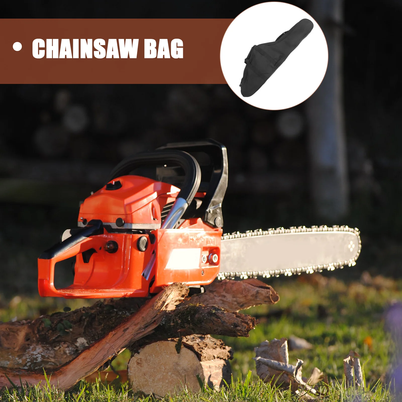 Electric Chainsaw Storage Large Capacity Oxford Cloth Portable Carry Case For Saw Tools Outdoor Use Chainsaw Bag Carrying
