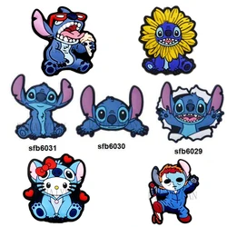 10pcs lilo and stitch focal Silicone beads Teether Jewelry Beads Food Grade For pen Pacifier Chain