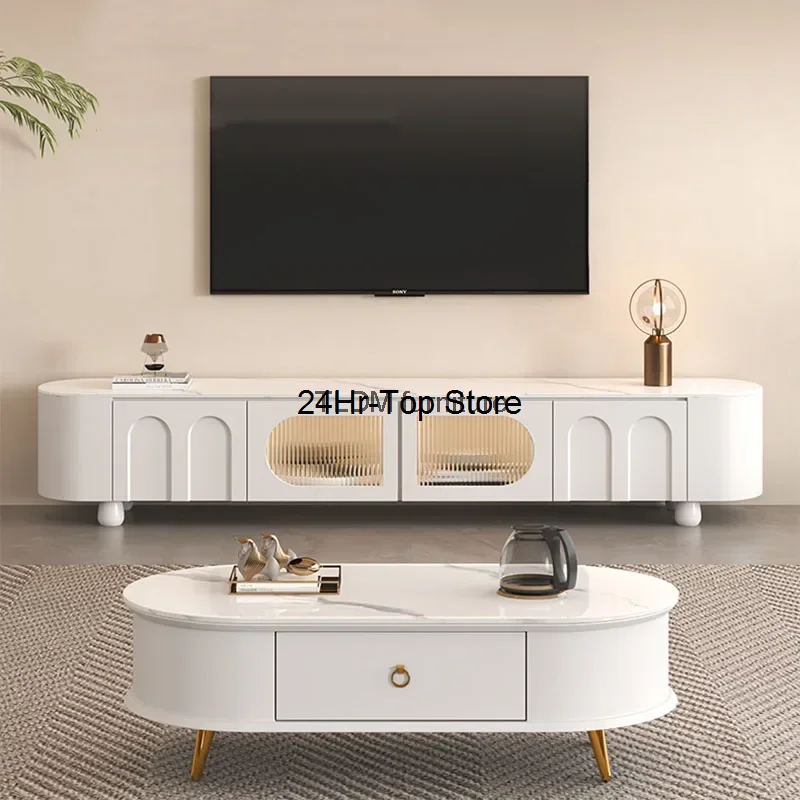 

Storage Television Tv Cabinet Display Lowboard Shelf White Sideboard Tv Stand Consoles Meuble Tv Suspendu Theater Furniture