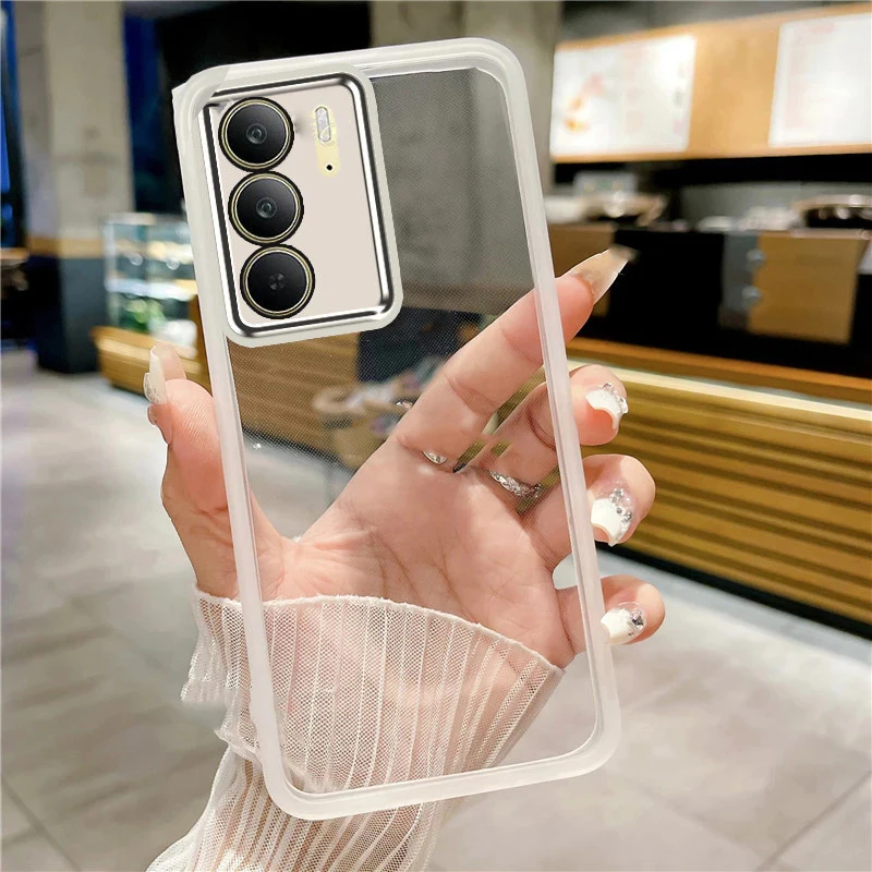 حافظة هاتف لهاتف Realme C75 C75X C71 C73 C67 C65 C63 C61 4G 5G حافظة حماية للكاميرا غطاء ناعم شفاف #2