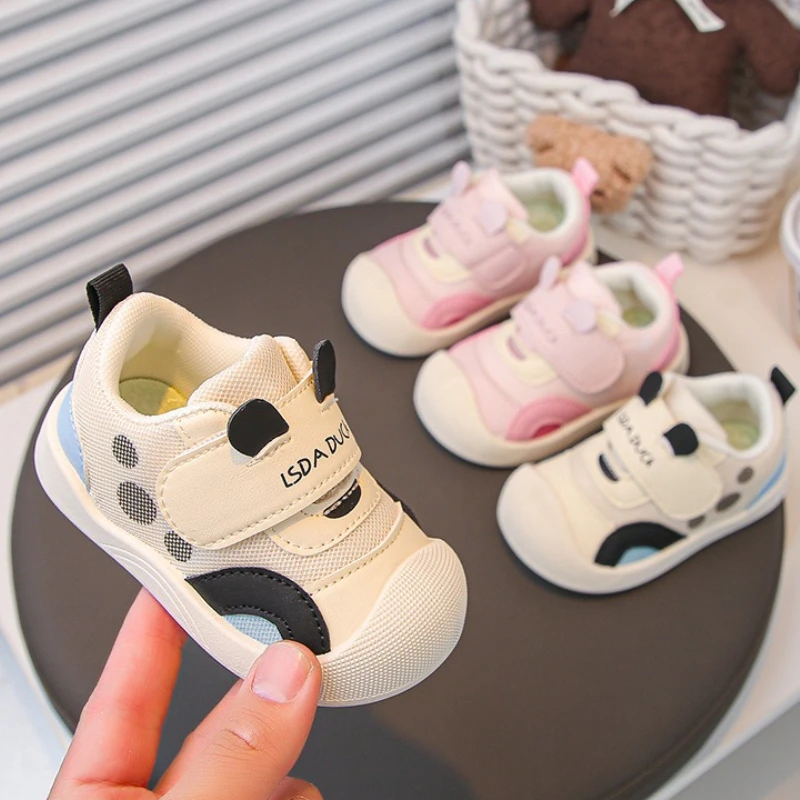 

Baby Walking Shoes Spring 2026 New Soft Soled Single Shoe Newborns Anti Slip Versatile Shoes Children Walking Shoe Child