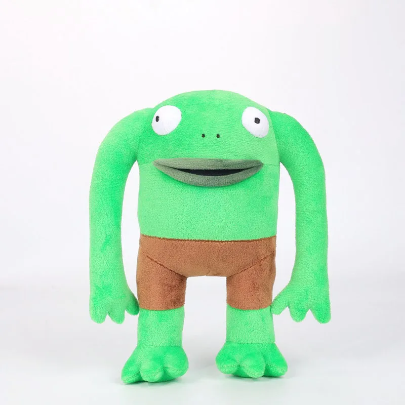 New anime character Smiling Friends plush toy gift Mr. Frog doll children\'s Christmas gift