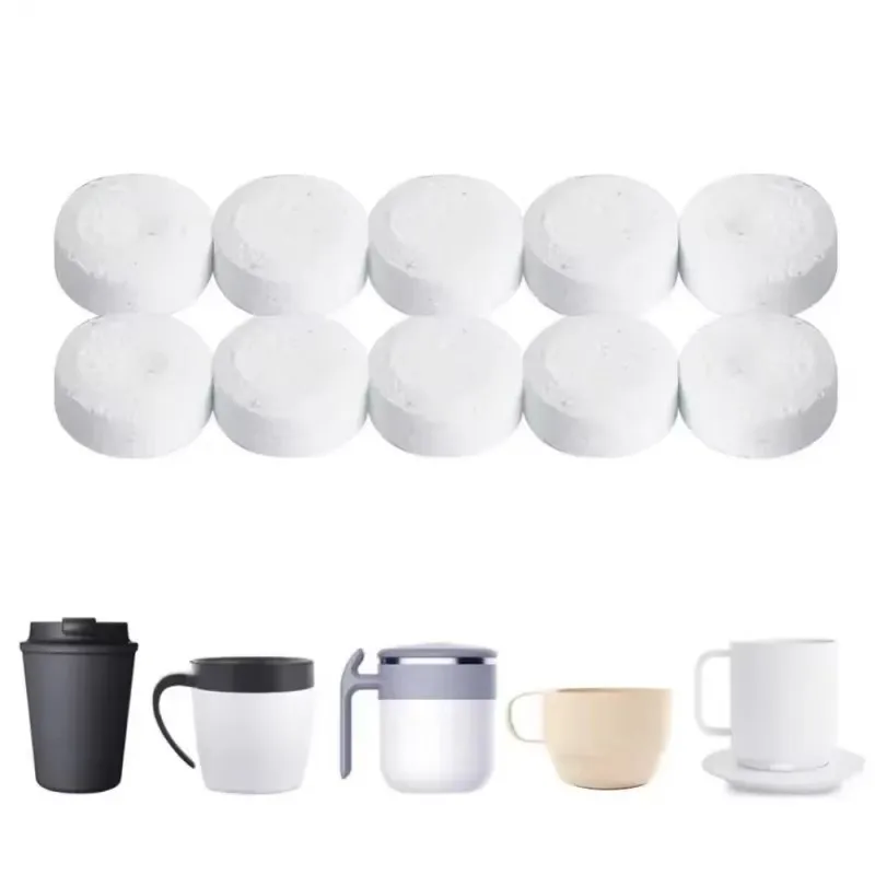 5/20/40Pcs Coffee Machine Cleaning Tablet Effervescent Tablet Descaling Agent Kitchen Accessories Household Cleaning Product