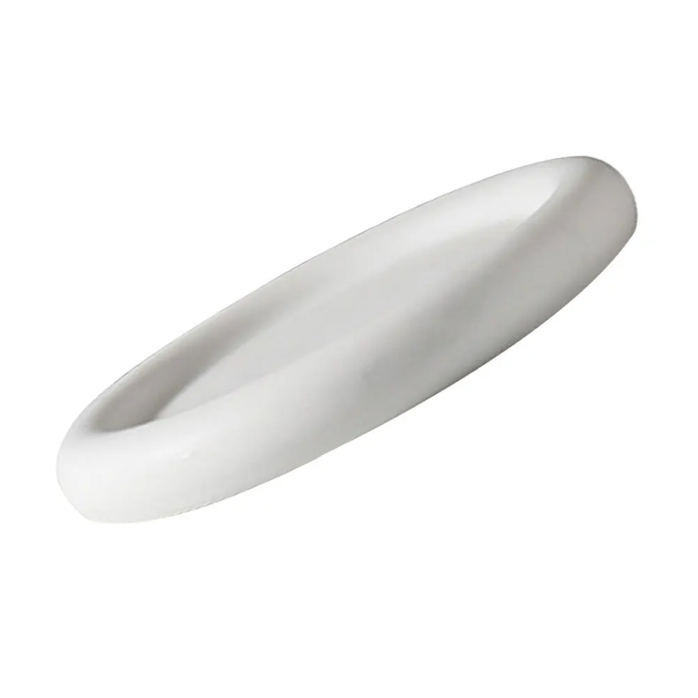 

1Pcs Matte Pasta Plate Premium Ceramic Steak Serving Dish European-Style Food Tray Elegant Western Dinner Plate Reusable Kitchen