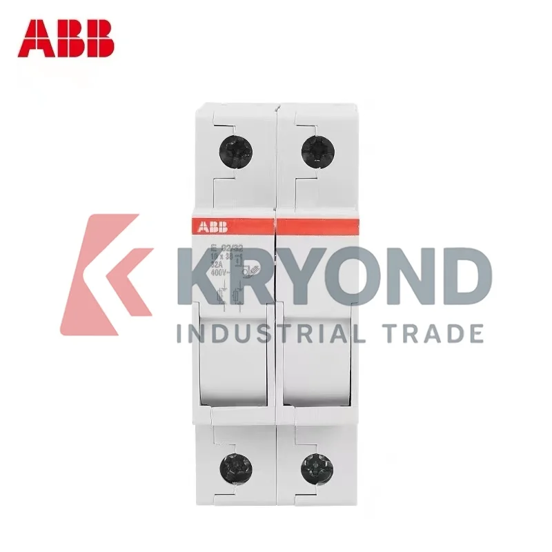 ABB E91 E92 E93 وحدات فيوز حامل فيوز التبديل فاصل 10x38 مللي متر 32A 690 فولت للأتمتة الصناعية والمعدات الكهربائية #3