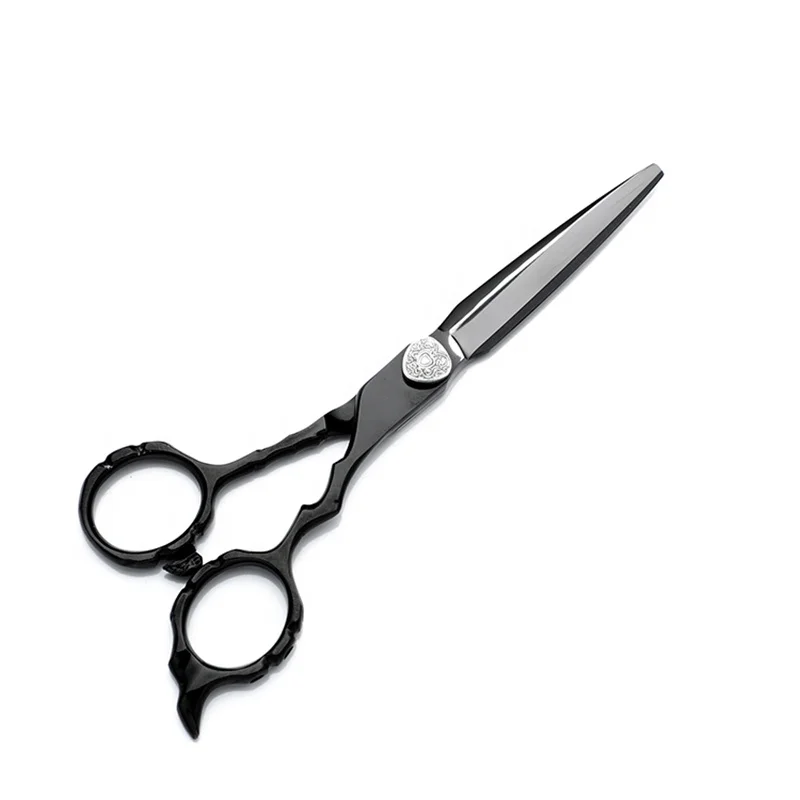 Black High End  Steel VG10 Scissors Hair Professional Hair Scissors Barber Scissors