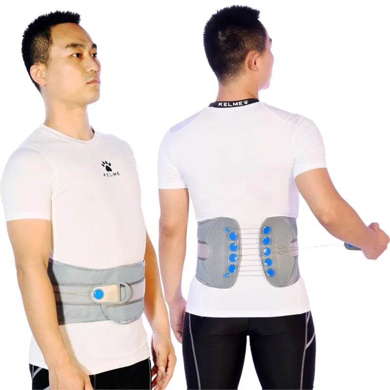 Lumbar Disc Belt Adjustable Waist Breathable Mesh Pulley Pull Rope Waist Support Drawstring Waist Support Waist Strap