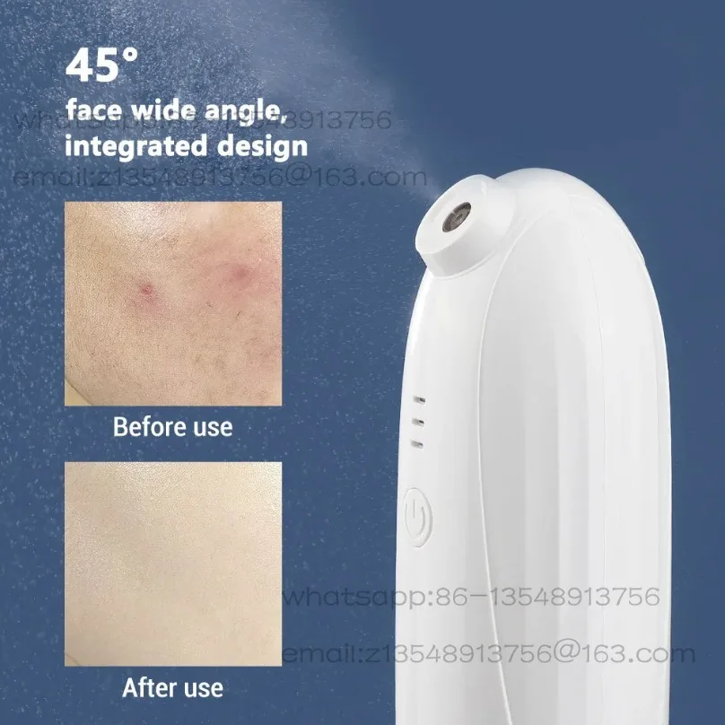 New High Pressure Spray Nano Oxygen Injection Beauty Instrument Portable Household Hydrating and Moisturizing