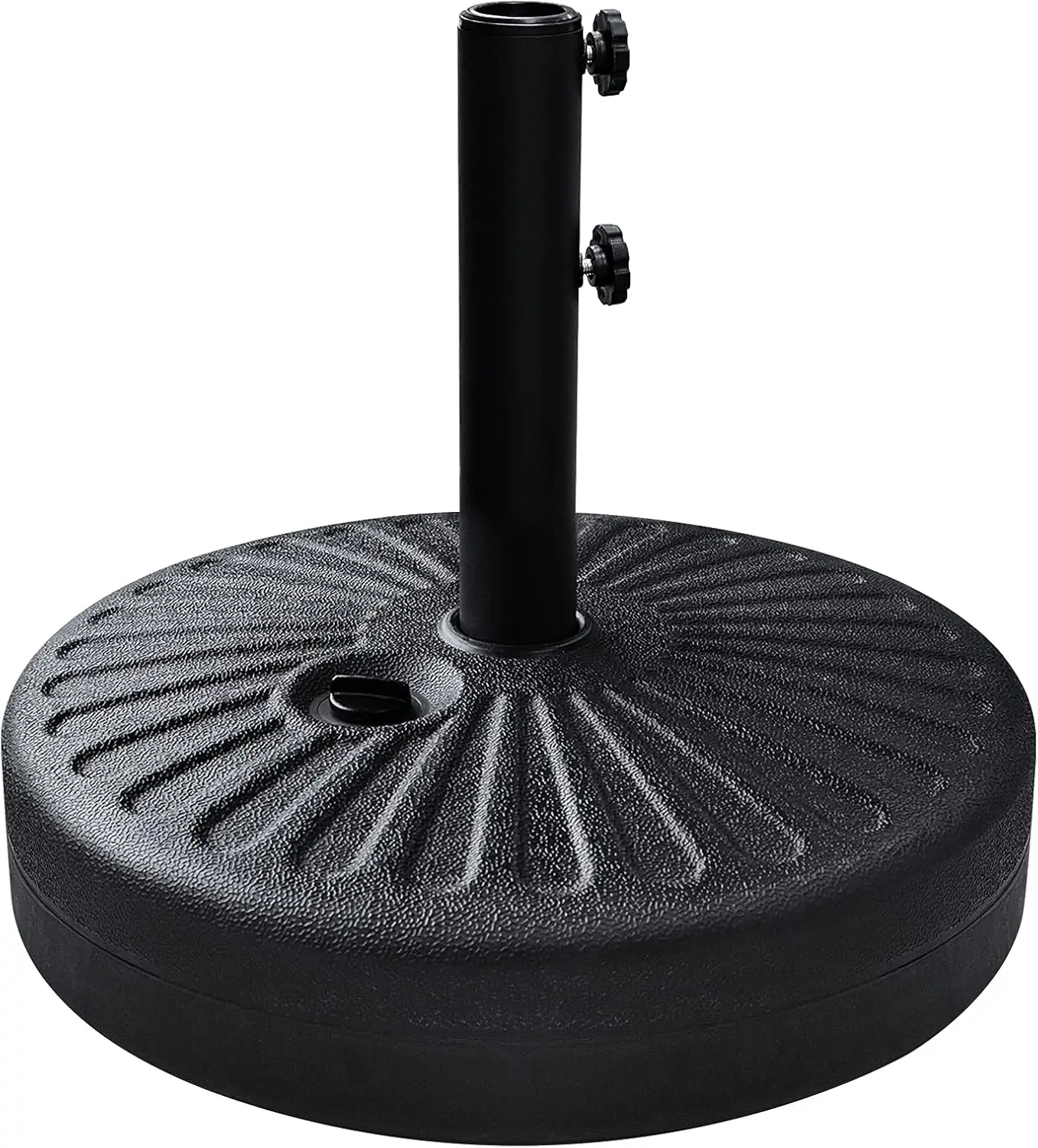 

Umbrella Base Water Filled Stand Market Patio Outdoor Heavy Duty Umbrella Holder(Black)