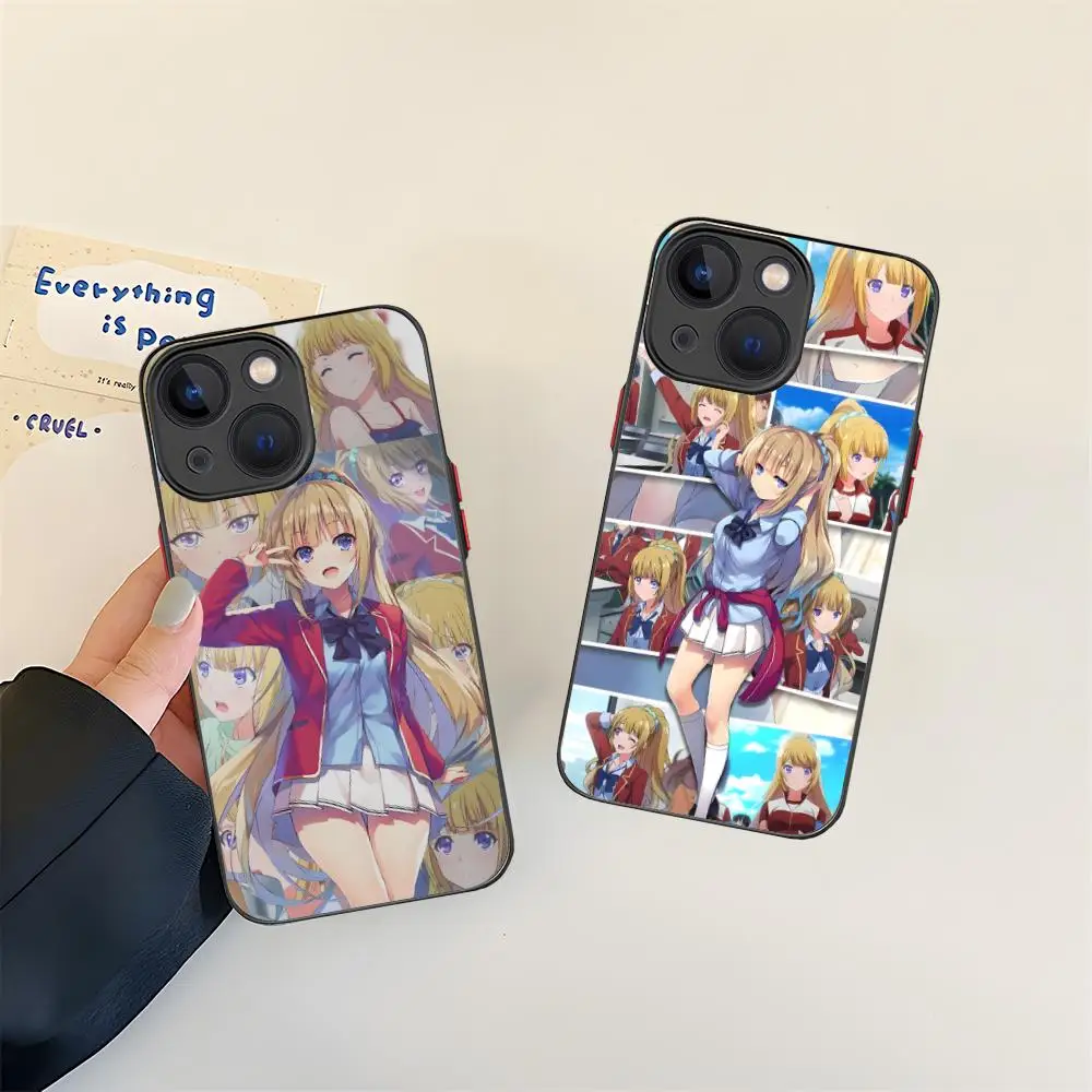 

Classroom Elite Karuizawa Kei Phone Case for iPhone 16 15 14 13 12 11 X XR XS 8 7 Pro Max Plus Mini Colour Printing Silicone