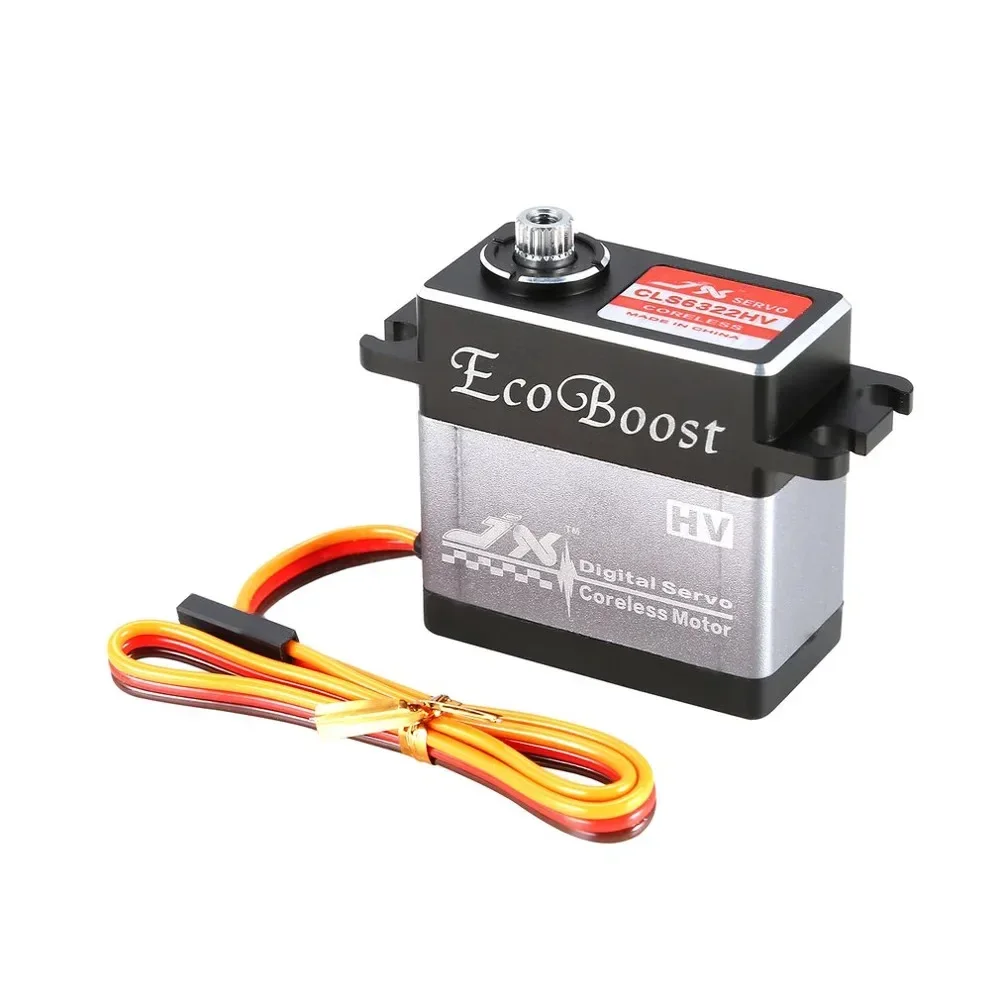 JX 21KG Coreless Digital Servo CLS6322HV 180 องศา 6.0-7.4V HV เกียร์โลหะมอเตอร์สําหรับ RC รถหุ่นยนต์เครื่องบินเครื่องบินเฮลิคอปเตอร์