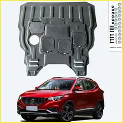 For MG ZS (1.0T/1.5L)  2017-2020 Black Under Engine Guard Plate Splash Shield Mud Fender Cover Mudguard Protector