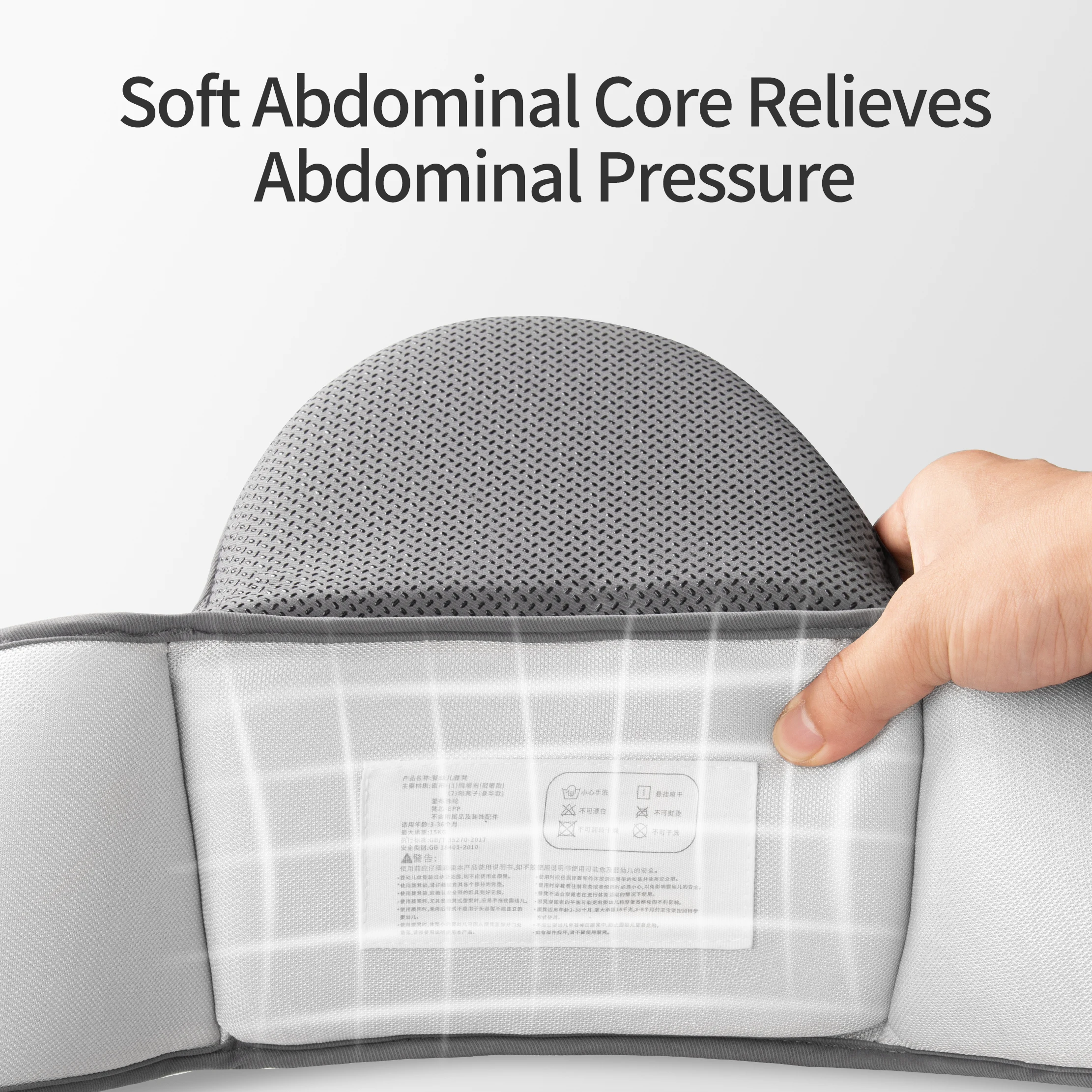 Porte-bébé ergonomique en position M, siège de hanche, pour toutes les saisons, taille réglable, parfait pour le shopping et les voyages