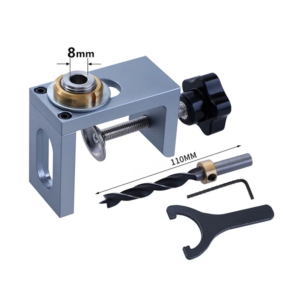 DIY Projects Cabinet Drill Guide Multipurpose Drill Guide Wide Range Of Clamping Accurate Positioning Brass Nut