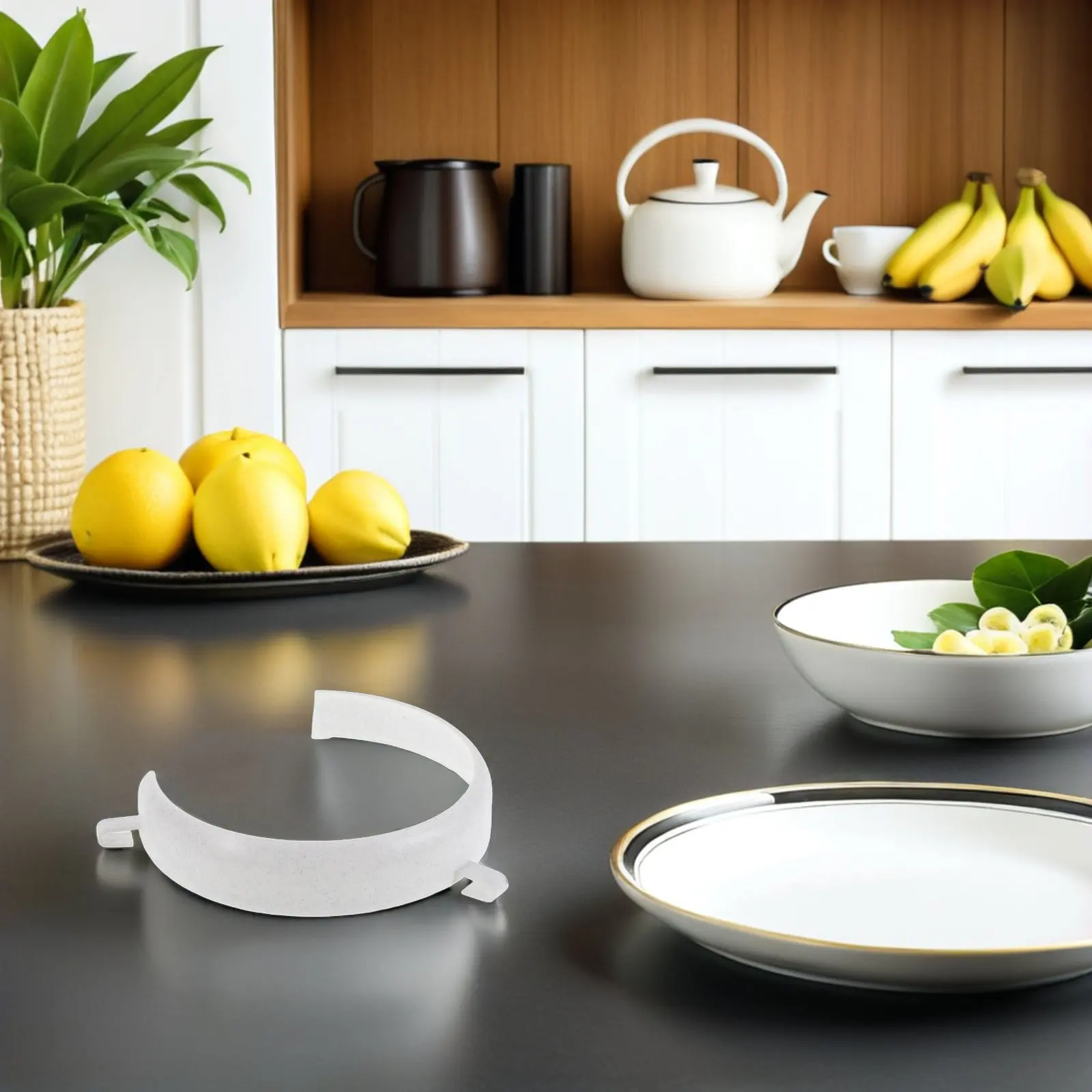 No Spill Plate Guard Clip-on Adaptive Dining Handed Scooping Disabled Elderly Handicap Living Aid Food Guard 6