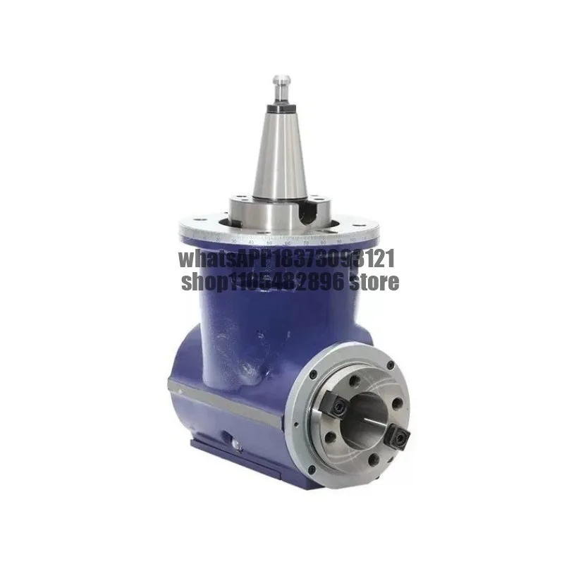 Two-way milling head BT50 Two-way side milling head Dual output right angle milling head