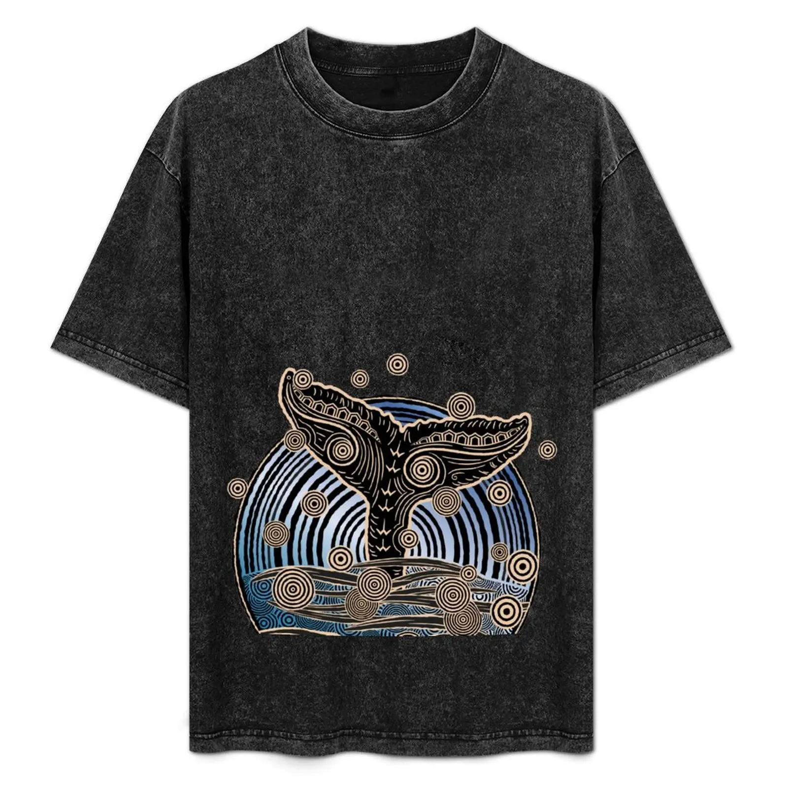 

Vintage Whales Tail T-Shirt Summer Festival T-Shirt