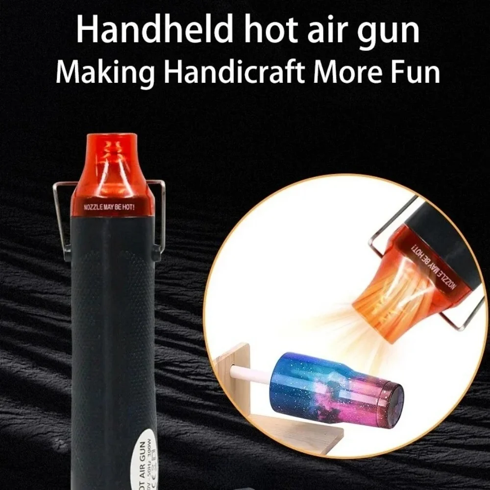 220/110V Manual Hot Air Gun Mini Hot Air Welding DIY Tool Electric Hot Air Gun Welding Temperature Process Heating Drying Tools