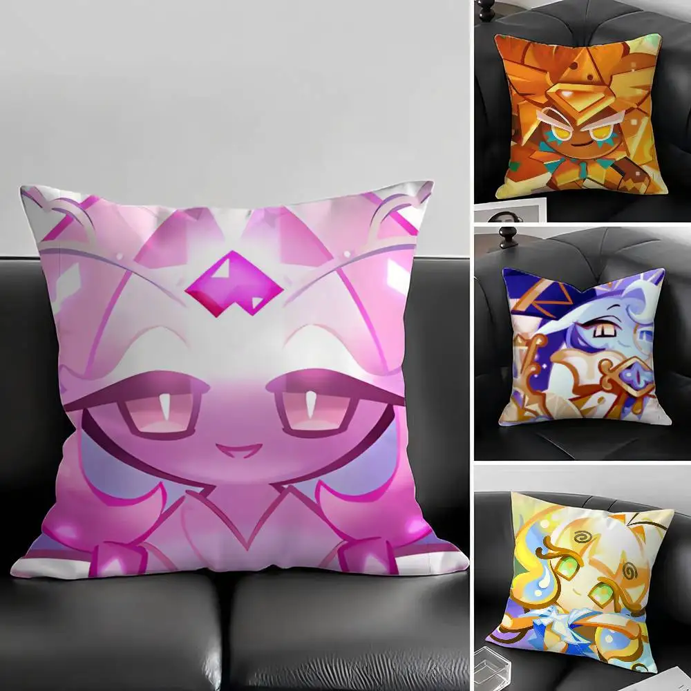 Cartoon Game CRK Eternal Sugar Cookie Pillow Case Square Bedroom Sofa Leisure Comfort Cushion Car Living Room Home Decoration