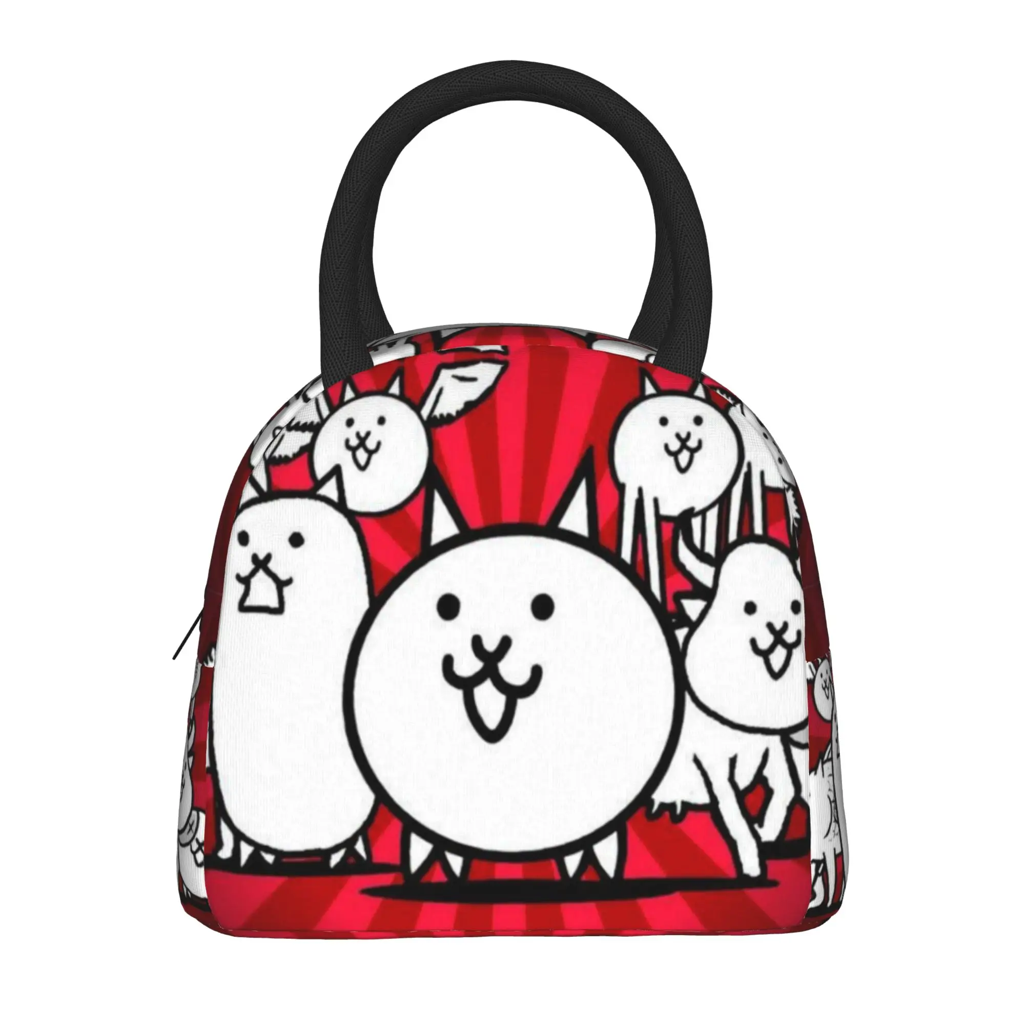 Battle Cats Rangers Thermal Insulated Lunch Bag for Picnic  Portable Bento Box Men Women Cooler Thermal Lunch Boxes