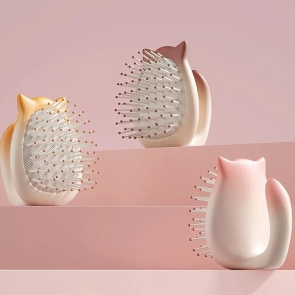 

Cat Shaped Air Cushion Comb Hair Massage Anti-static Kids Cartoon Hair Brush Hair Accessories Lovely Hairdressing Comb Household