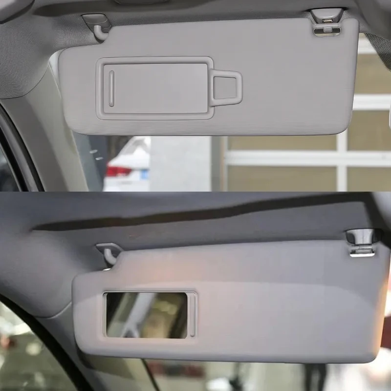 Voor Volkswagen Vw Teramont Tiguan L Grijs Zonneklep Zonnescherm Auto Zonneklep Shield Blok Schaduw Make Up Spiegel Links Rechts 2016-2022