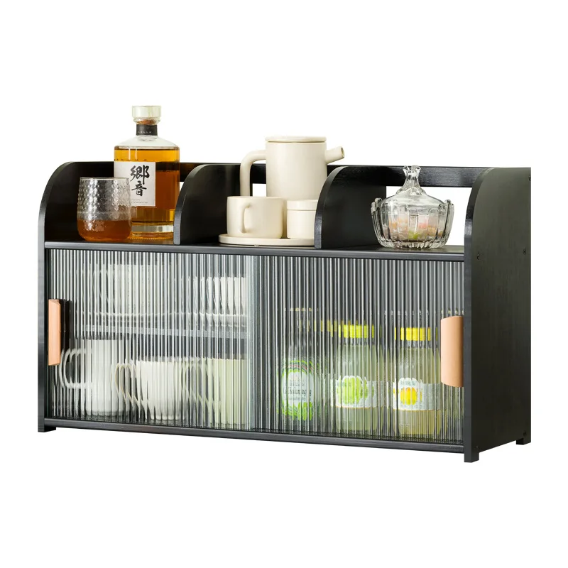 رف تخزين الأكواب المكتبي، صندوق تخزين أكواب الماء، كوب شاي زجاجي مقاوم للغبار، طقم شاي، رف أكواب القهوة، حامل أكواب