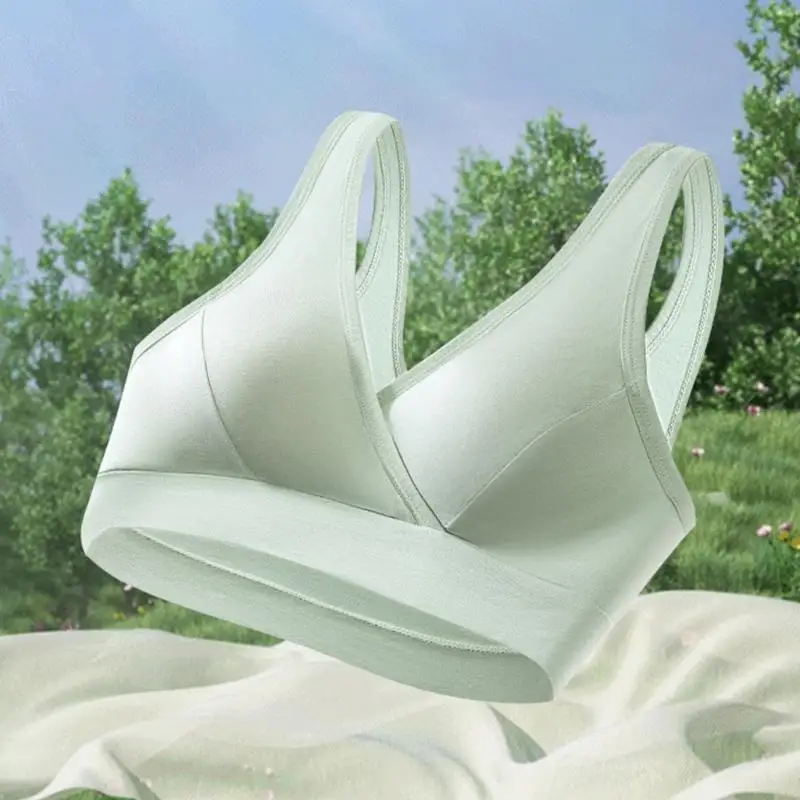 สบายพยาบาล Camisole Maternity Support Bra Breathable สวมใส่ทุกวัน Bralette Vest สำหรับหญิงตั้งครรภ์ A2UB