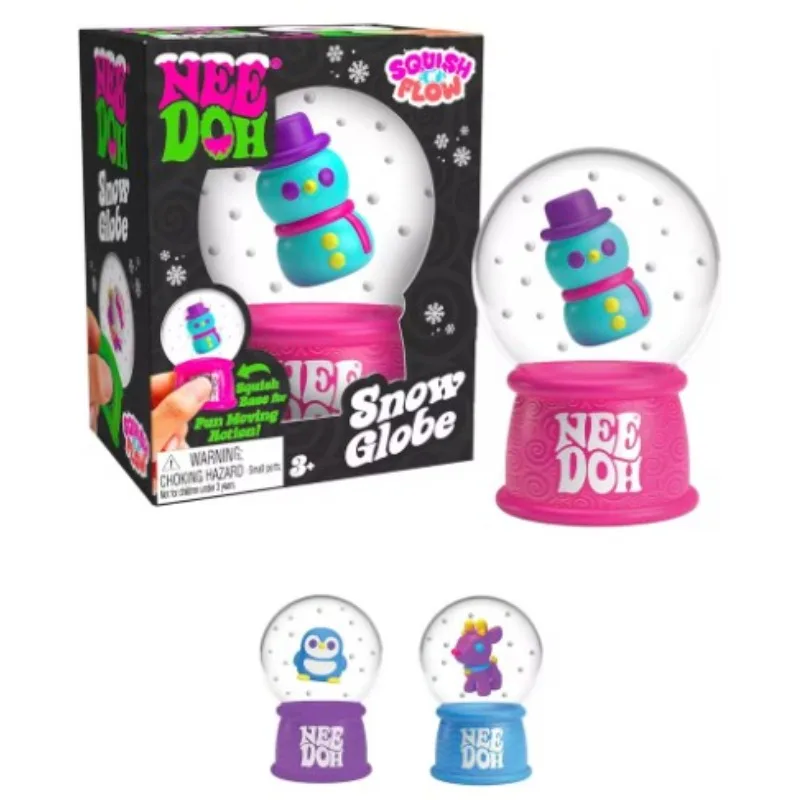 2026 Hot New Popular new product NeeDoh Snowball Squeezing Stress Relieving Nice Cube Adult Gift Sensory Toy