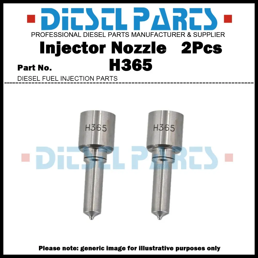 2Pcs/Lot Diesel Fuel Injector Nozzle Tip H365 L365PBD L365PRD for CHEVROLET CAPTIVA OPEL ANTARA 2.2D 28264951 25183186 28489548