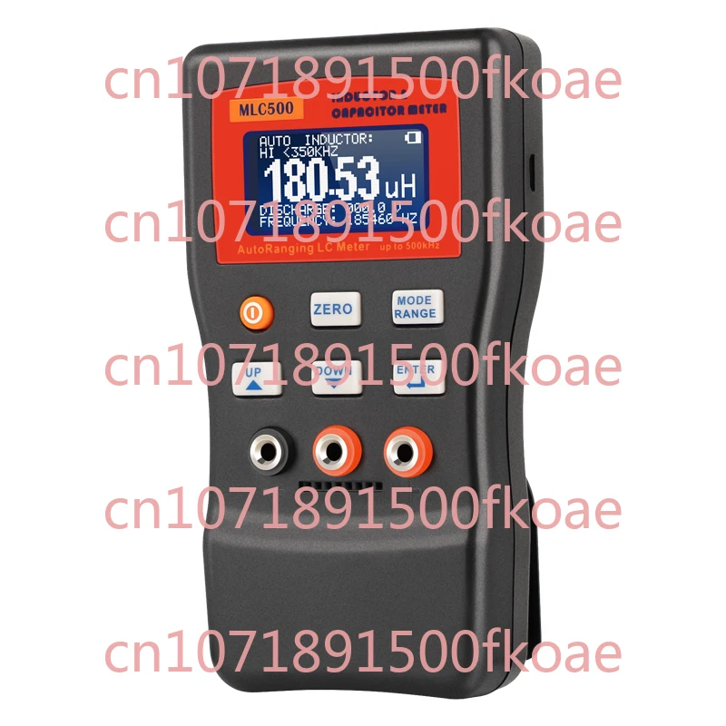 

Handheld Capacitance Meter Special Inductance Meter MLC500 High Precision 1% Automatic Range Digital Bridge Tester
