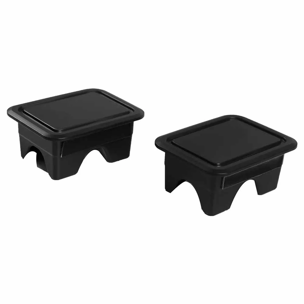 

2Pcs Truck Bed Rail Stake Pocket Cover Cap Hole Plug For Dodge For RAM 1500 2500 Plastic Car Accessories Tools