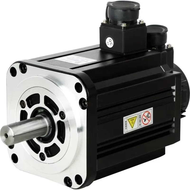 220V CNC Lathe Machine 110SY-M08025 110mm 2.0kw 8N.m 2500rpm AC Servo Motor