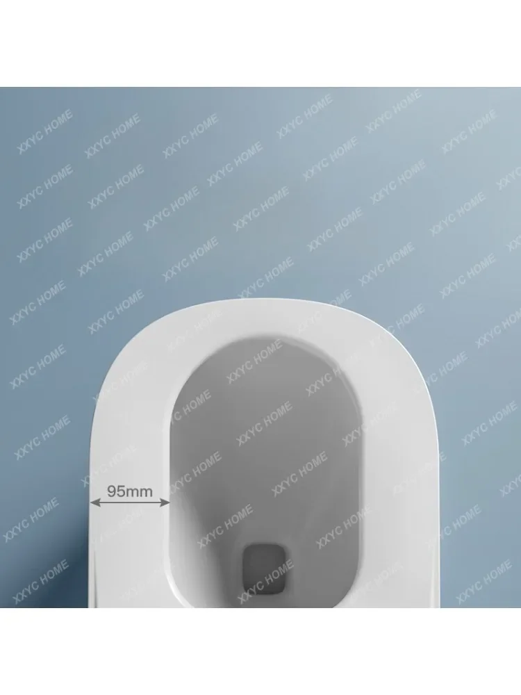 Hotel-Style Full-Automatic Large Pedestal Ring Large-Size Smart Toilet with No Pressure Limit