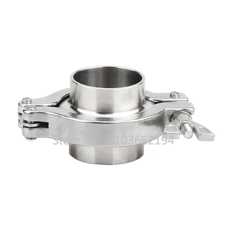 304 Stainless Steel Vacuum Connector Clamp Suit Kf16/25/40/50kf Vacuum Quick Coupler Suit