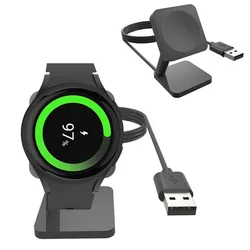 Magnetic Watch Wireless Charger Portable USB Cable Fast Charging Dock Station For Samsung Galaxy Watch Ultra 7 6 5pro 5 4 3