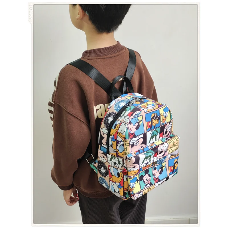 

Disney New Mickey Mouse Student Schoolbag Cute Cartoon Lightweight and Large Capacity Children's Casual Backpack