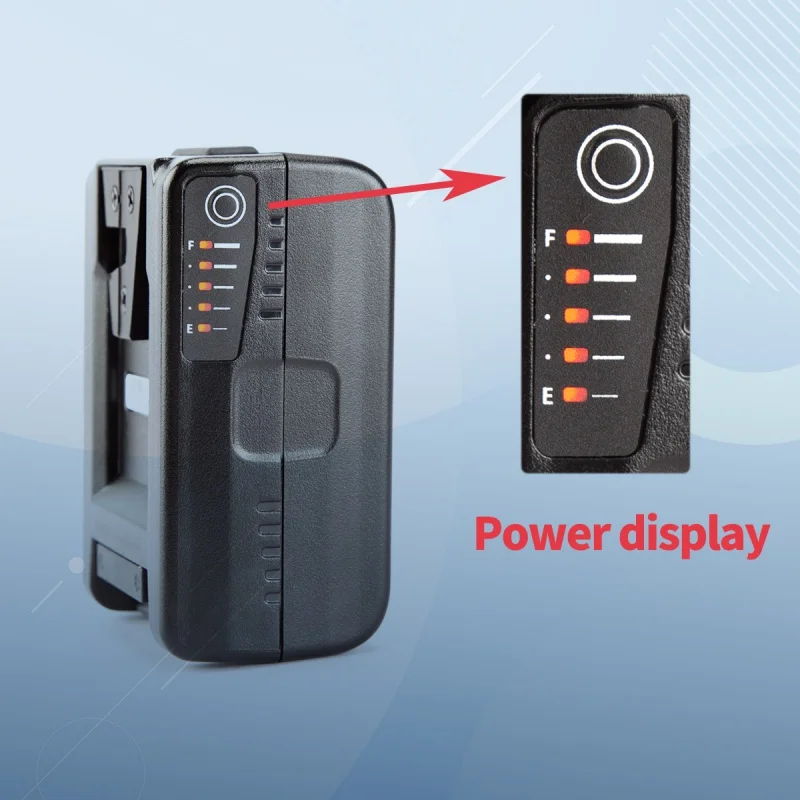 بطارية CASSORY BV-77M V Mount مع جيب صغير على شكل حرف D، بطاريات كاميرا بقفل 77 وات في الساعة لكاميرا الفيديو