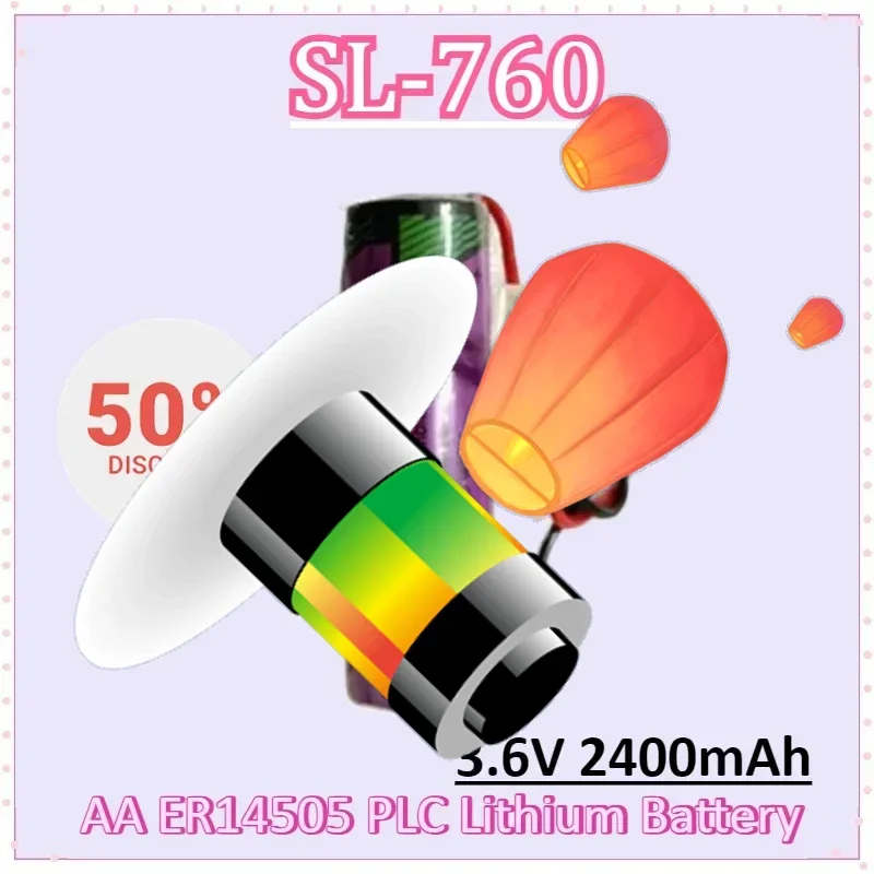 

SL-760 3.6V 2400mAh AA ER14505 PLC Lithium Battery Accessories With PlugHigh Quality