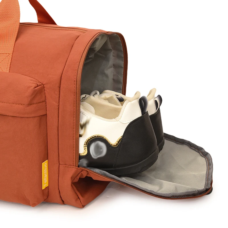 กระเป๋าถือแบบพับได้สำหรับออกกำลังกาย ฟิตเนส เล่นกีฬา ใส่รองเท้า กระเป๋าเดินทางสำหรับนักธุรกิจ นักเรียน นักศึกษา สำหรับฝึกซ้อม กีฬา ท่องเที่ยว เดินป่า ตั้งแคมป์ ใช้เป็นกระเป๋าคาดลำตัวได้