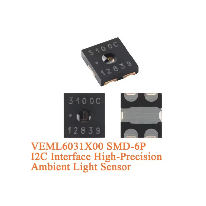 50pcs/2pcs TEMT6000 Ambient Light Sensor TEMT6000X01 SMD Chip TEMD6200FX VEML7700 VEML6030 TEMT6200FX VCNL4200 TCRT1000 VEML6035